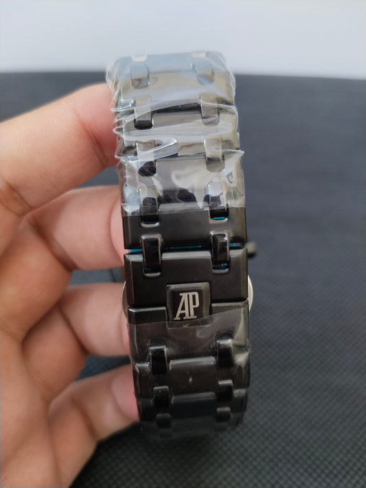 Audemars Piguet Black Chain with Black Dial (Swiss Movement)