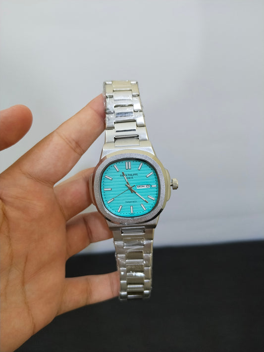Patek Philippe Silver With Tiffany Dial