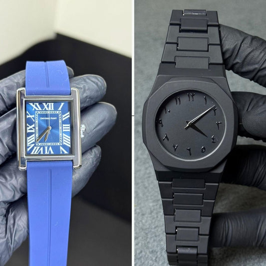 Old Money Blue Straps(Unisex) & Arabic Aura