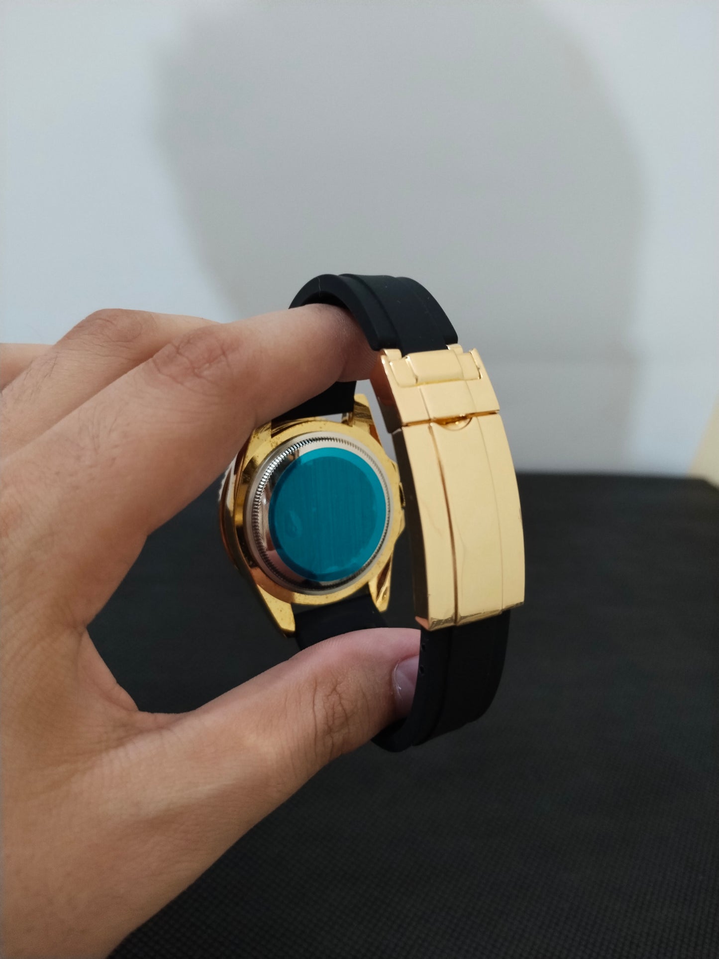 Rolex Yatch Master Golden(Silicon Straps)