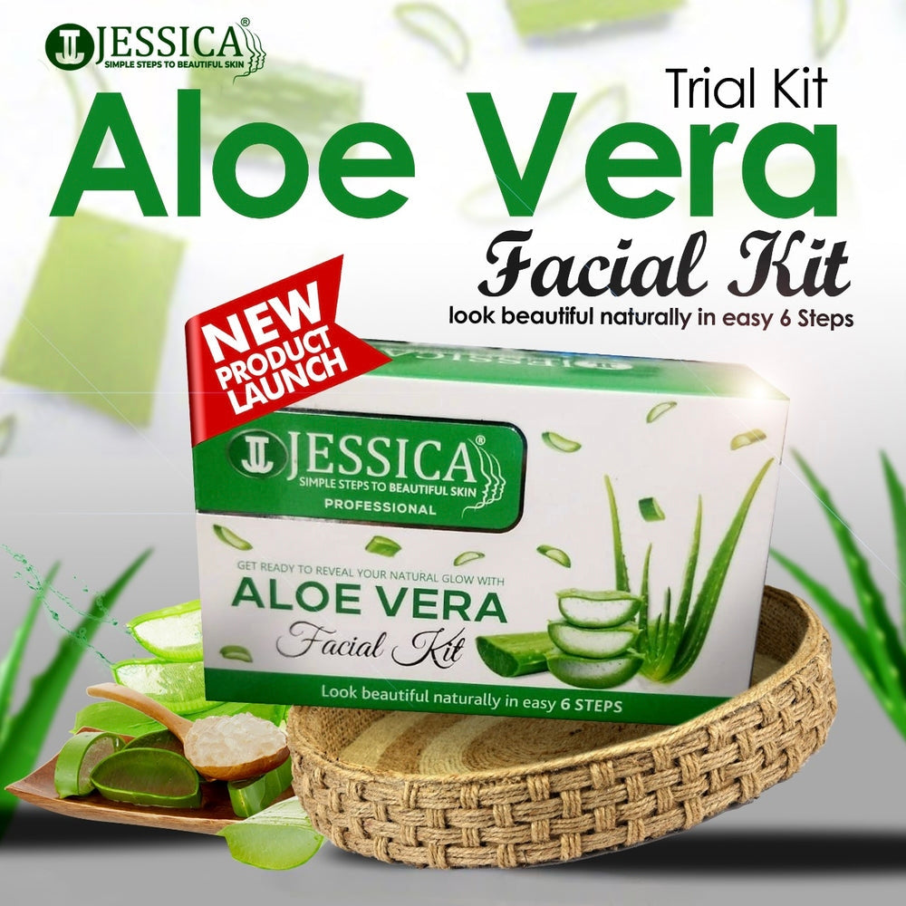 Jessica Aloe Vera Facial Trial Pack [6 STEPS]