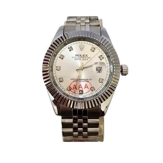 Rolex Jublee Chain Silver Dail