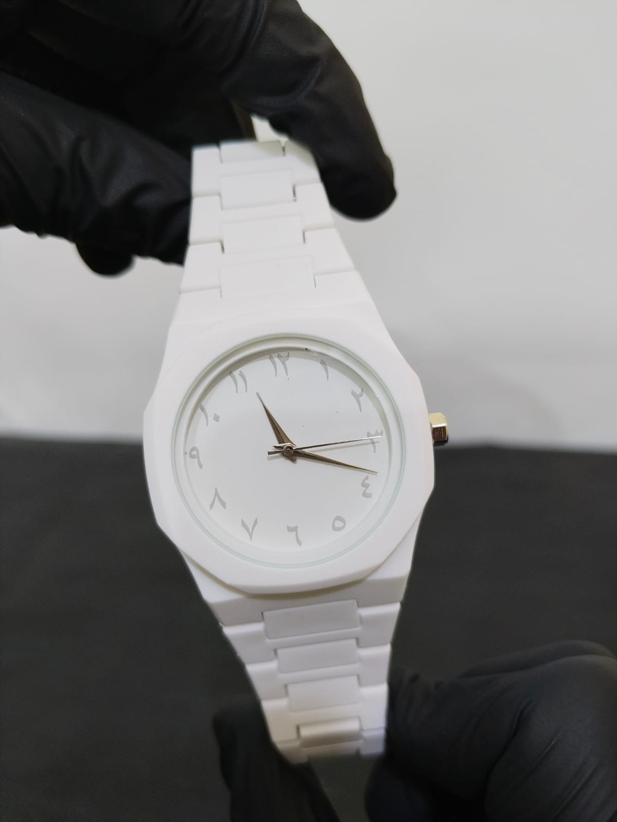 Hublot Skeleton Black Straps & White Arabic Aura