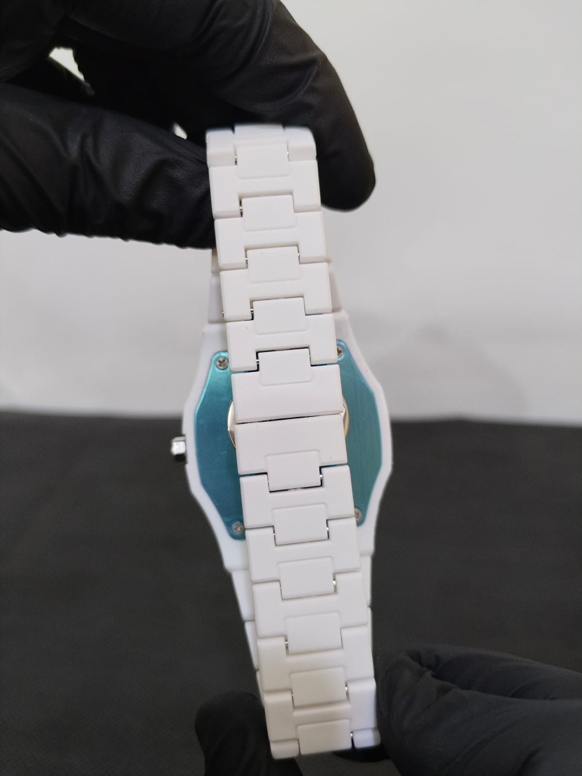 Hublot Skeleton Black Straps & White Arabic Aura